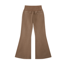 Load image into Gallery viewer, Vintage Washed Flared Fleece Pants