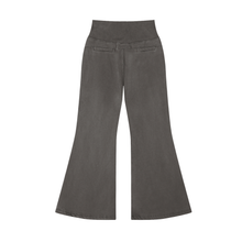 Load image into Gallery viewer, Vintage Washed Flared Fleece Pants