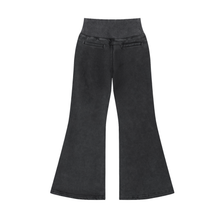 Load image into Gallery viewer, Vintage Washed Flared Fleece Pants