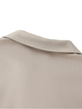 Load image into Gallery viewer, V-Neck Lapel Crop Top